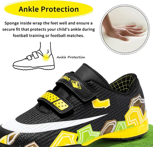 Miniatura 5 de Zapatos deportivos de fútbol para niños y niñas