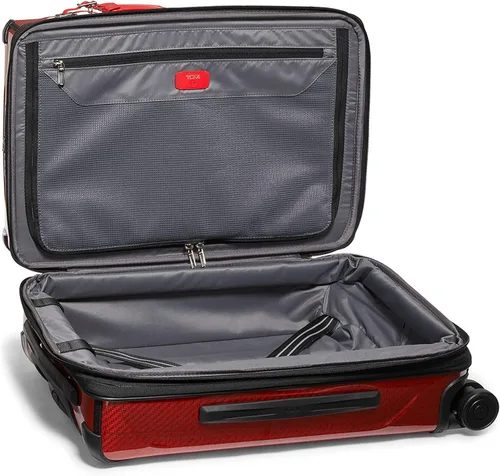 Miniatura 2 de TUMI Tegra-Lite International - Maleta de mano extensible con 4 ruedas, color rojo, Rojo (Blaze Red)