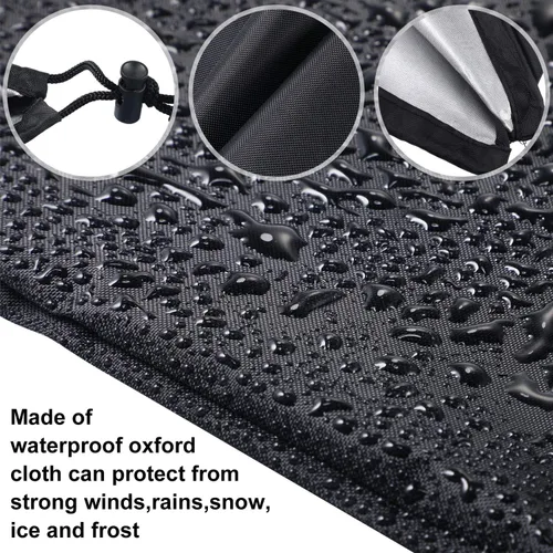 Miniatura 3 de Frienda Cubierta de espejo retrovisor de visión lateral, cubierta de protección para espejo de nieve y hielo, accesorios traseros exteriores