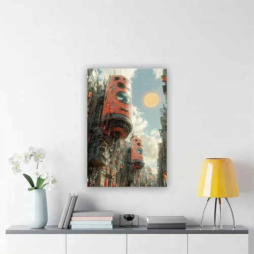 Miniatura 6 de Retro Futuristic Aesthetic Poster – Dreamcore Y2K Wall Print – Trippy 90s Tech Vibes for Bedroom Decor Canvas Poster Wall Art Decor Print Picture