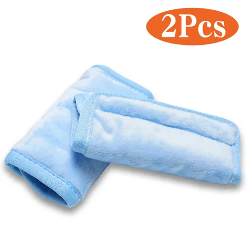 Miniatura 9 de COOLBEBE Almohadillas para Correas de Asiento de Automóvil para Bebés y Niños, Fundas de Cinturón de Seguridad Súper Suaves para Todos los Asientos