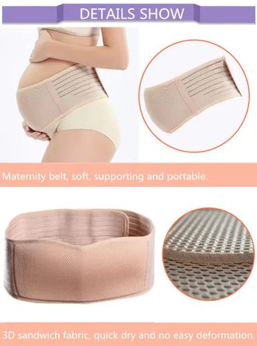 Miniatura 8 de Z JSM Bandas para el vientre de maternidad para mujeres embarazadas banda de apoyo para el vientre del embarazo para dolor fetal pélvico cintura