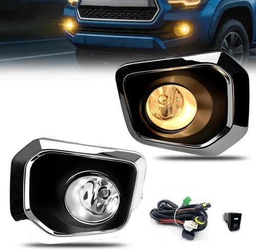Miniatura 39 de Fog Lights Compatible With 2013 2014 2015 Ford Explorer Front Bumper Driving Lamp Assembly Clear Lens