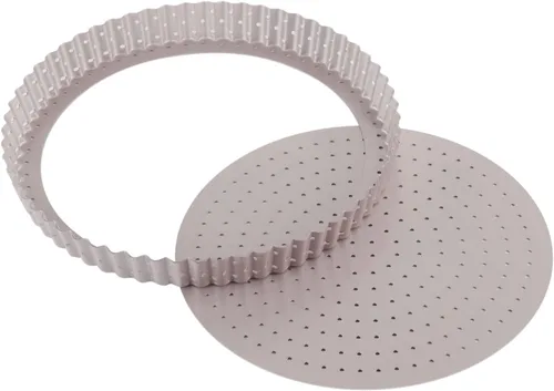 Miniatura 10 de CHEFMADE Sartén para tartas, 7 pulgadas con parte inferior suelta extraíble, antiadherente, redonda, quiche, para horno y cocción instantánea