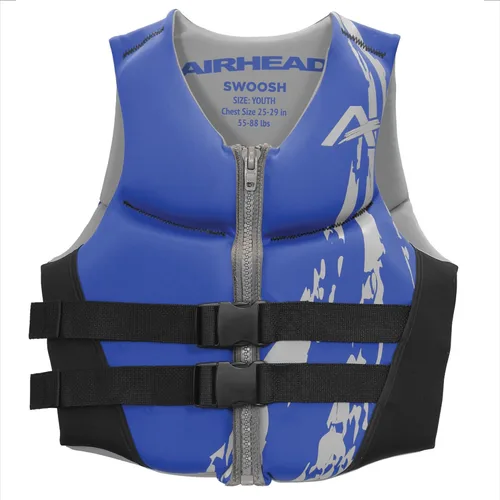 Miniatura 6 de Airhead Swoosh Kwik-Dry Neolite Life Jacket, US Coast Goard Approved Type III Life Jacket, Adult and Youth Sizes Rojo