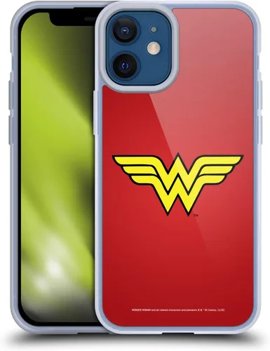 Miniatura 62 de Head Case Designs Funda de gel suave con licencia oficial de Wonder Woman DC Comics Classic Logos compatible con Apple iPhone 7 Plus/iPhone 8 Plus
