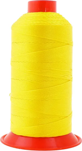 Miniatura 158 de Mandala Crafts - Hilo de nailon para coser cuero, tapicería, mezclilla y para trenzar el pelo; resistente, 1500 yardas, tamaño 69 T70 Marrón