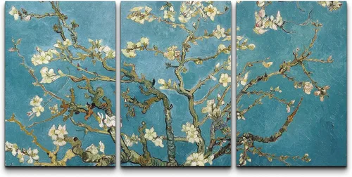Miniatura 135 de Lienzo decorativo para pared - cuadro con estampado Giclée para decoración del hogar Noche estrellada sobre el Ródano