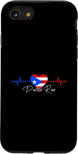 Miniatura 18 de Puerto Rico Boricua Heartbeat Puerto Rican Flag Case for iPhone 17