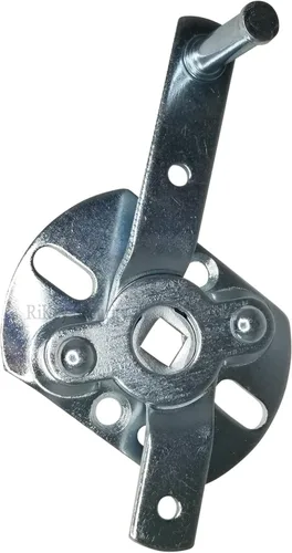 Miniatura 5 de Kit universal de cerradura de puerta de garaje con pestillo de resorte y manija con llave