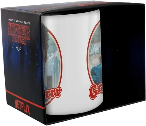 Miniatura 4 de Stranger Things - Taza de cerámica con Dustin Purring en caja de presentación - Producto
