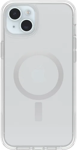 Miniatura 2 de OtterBox Funda transparente para iPhone 15 Plus y iPhone 14 Plus Symmetry Series, (transparente), se ajusta a MagSafe, ultra elegante, bordes