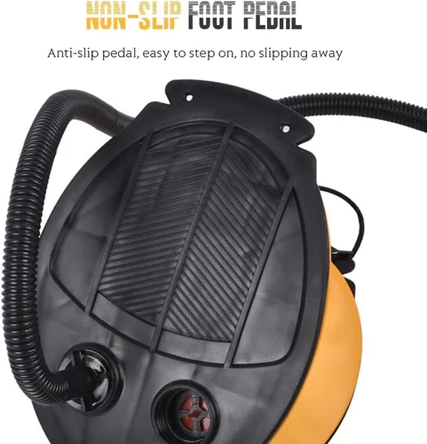 Miniatura 7 de Bomba de pie de 3L, bomba infladora de aire de fuelle para juguetes inflables de piscina, pelotas de boyas de agua, bomba de aire manual portátil