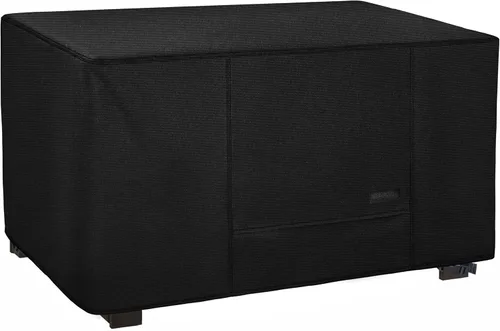 Miniatura 8 de NettyPro Funda rectangular impermeable para mesa de centro de patio, 36 x 20 x 18 pulgadas, para muebles de exterior, rectangular, color marrón