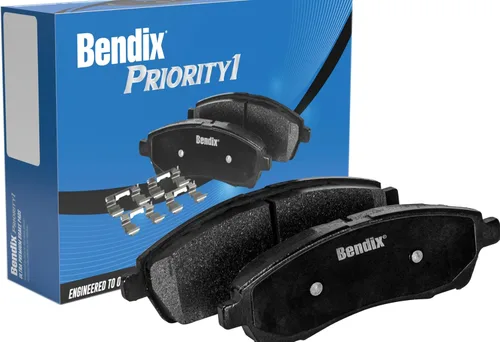 Miniatura 181 de Pastillas de freno delanteras cerámicas Bendix Priority1 CFC2302 para Hyundai Elantra 2021, Sonata 2022-2020, Kia K5 2023-2021