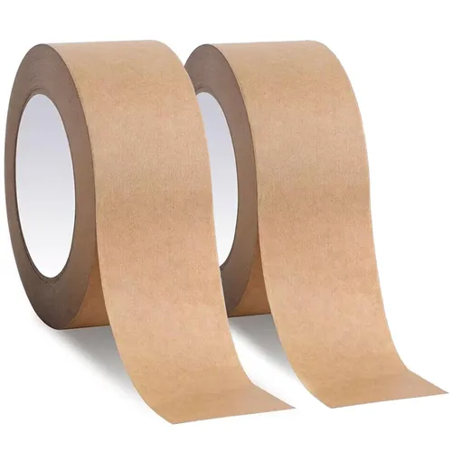 Miniatura 8 de WANBAO 1 Rollo de Cinta de Papel Kraft Marrón 2 Pulgadas x 55 Yardas para Cajas de Embalaje, Sellado de Cajas de Cartón, Uso de Embalaje