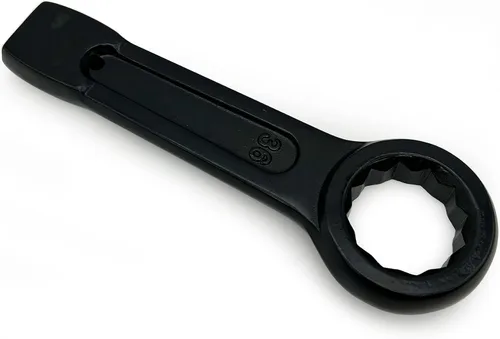 Miniatura 3 de Slogging Box End Striking Ring Llave métrica Slugging Llave plana de un solo anillo 1.417 in