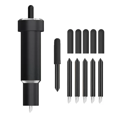 Miniatura 6 de Cuchilla de Punta Fina Premium Compatible con Maker 3/4/Maker/Explore 3/4/Explore Air 2/Air/One, Carcasa de Cuchilla de Punta Fina para Cortes