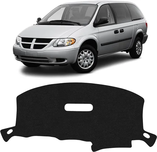 Miniatura 24 de KUST Cubierta negra para tablero de Toyota RAV4 2013-2018 para conducción con mano izquierda, antideslizante, cubierta de tablero de consola