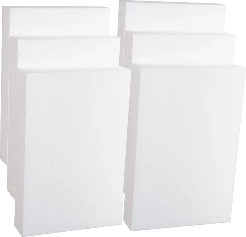 Miniatura 9 de Silverlake - Espuma artesanal de 4 x 12 x 2 para proyectos de bloques de espuma de poliestireno (paquete de 6)