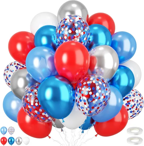 Miniatura 13 de Globos de animales, 60 globos de fiesta de 12 pulgadas, color verde y marrón crema, globos estampados de guepardo de animales para decoración