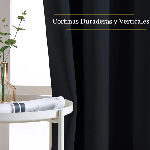 Miniatura 5 de NICETOWN Cortinas opacas para dormitorio de 84 pulgadas de largo, cortinas reductoras de luz, con aislamiento térmico y ojales sólidos, para sala