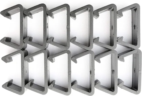 Miniatura 2 de SUNPEAK Juego de mesa de fuego seccional, muebles de exterior, fogata de propano marrón oscuro, ratán multicolor, juego de sofá al aire libre