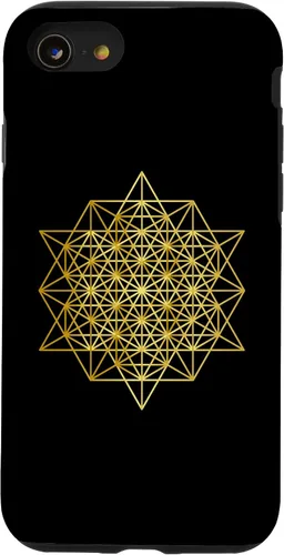 Miniatura 13 de Funda de yoga espiritual Yantra para iPhone 11 con geometría sagrada de la vida