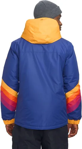 Miniatura 2 de Tipsy Elves Chaquetas de esquí para hombre - Divertidas y coloridas prendas de esquí con capucha impermeables para adultos