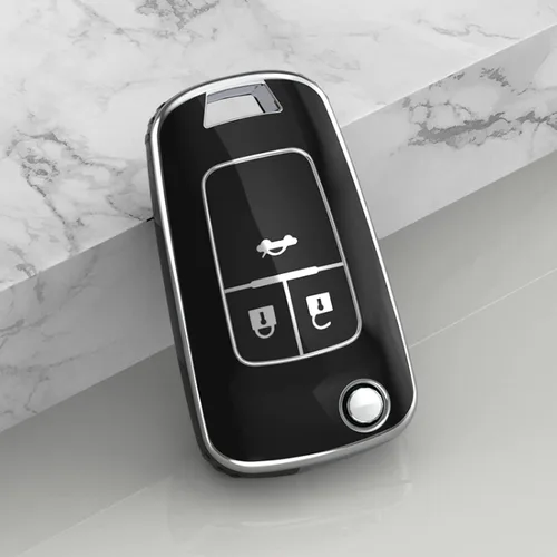 Carcasa de TPU suave para llave de coche, para Buick para Cruze Aveo Trax para Opel Astra Corsa Meriva Zafira Antara J