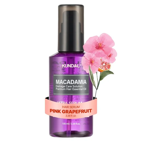 Miniatura 10 de KUNDAL Macadamia Korean Hair Care Ultra Serum, polvo para bebé, 3.38 onzas líquidas, absorción rápida, mezcla de aceites naturales, hidratación