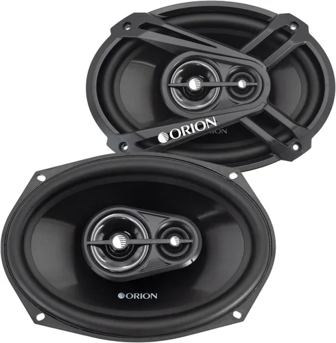 Miniatura 4 de ORION Cobalt Series CB693 - Altavoces coaxiales de 3 vías para automóvil, 320 W, 4 ohmios, rango completo, graves mejorados, cono de polipropileno