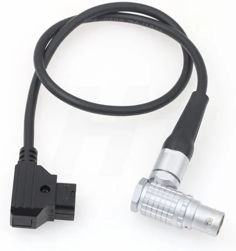 Miniatura 3 de Cable de alimentación para cámara RED Ranger/V-Raptor XL, batería V-Mount D-tap a ángulo recto 4 pines, 19.7 in