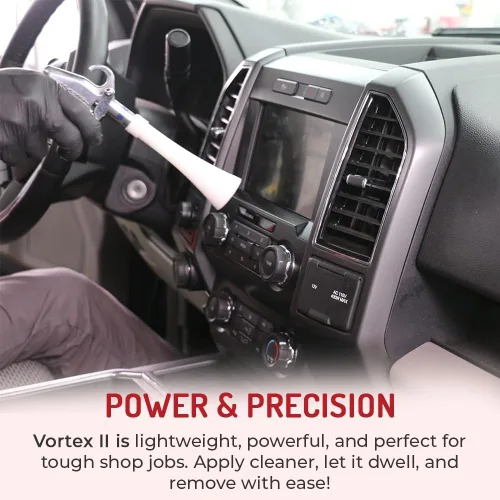 Miniatura 3 de HI-TECH - Pistola de limpieza de aire Vortex II – Herramienta profesional de detalle automático para limpieza profunda de interiores y exteriores