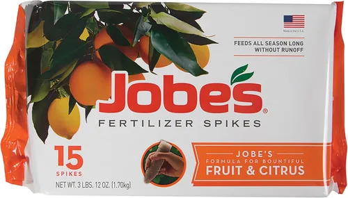 Miniatura 17 de Espinas fertilizadoras para hoja perenne de Jobe’s 13-3-4 fertilizante con tiempo de liberación para junípero, ciprés y todos los otros árboles