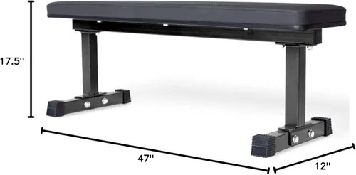 Miniatura 8 de Rep Banco plano fitness – FB-3000 Metallic Black