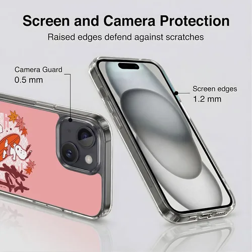 Miniatura 49 de Carcasa de gel para iPhone 7 Plus/iPhone 8 Plus, diseño de Snoopy Oriental de Peanuts, Badges
