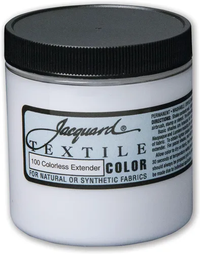 Miniatura 8 de Jacquard Pintura Textil 8 Oz Negro
