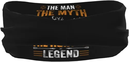 Miniatura 5 de The Man The Myth The Hunting Legend Headband for Men Women Sports Sweatband for Fitness Exercise Moisture Wicking Running Yoga Hairbands