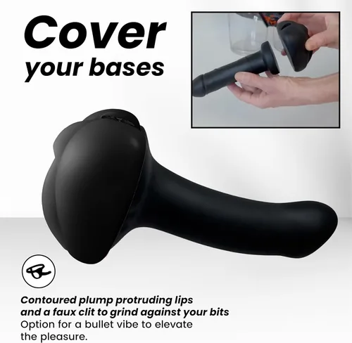 Miniatura 5 de Banana Pants Lippi - Cojín de estimulación con base de consolador, amoladora y Stroker, juguete para adultos con funda vibradora de bala, juguete