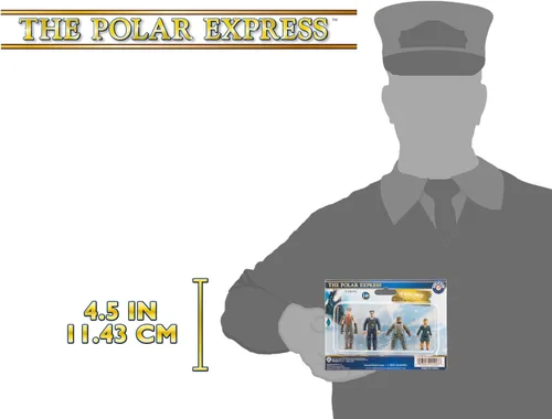 Miniatura 6 de Lionel Warner Brothers El Expreso Polar Paquete de Cuatro Miniaturas de Personas para Tren de Juguete Accesorio (624203)
