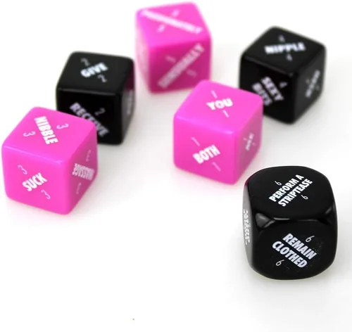 Miniatura 4 de Creative Conceptions Sexy 6 Dados - Edición Foreplay, Morado