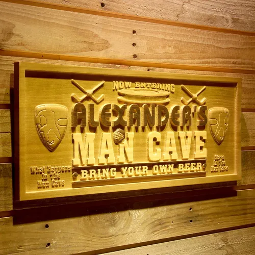 Miniatura 12 de ADVPRO wpa0031 - Letrero de madera personalizado con nombre de Lake House para decoración del hogar, boda, tamaño mediano, 18.25 x 7.25 pulgadas