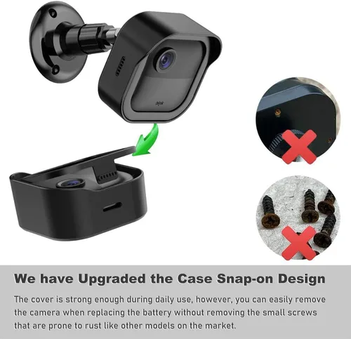Miniatura 3 de Nuevo Blink - Soporte de pared para cámara para exteriores, montaje ajustable de 360° y carcasa protectora a prueba de clima con módulo Blink Sync
