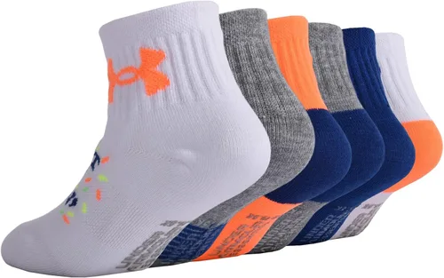 Miniatura 4 de Under Armour Paquete múltiple de calcetines estampados para niños
