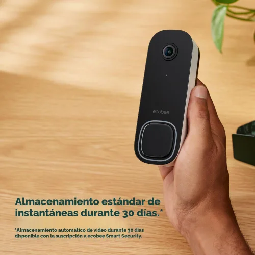Miniatura 6 de ecobee Timbre de video inteligente con cámara (con cable) - con cámara HD líder en la industria, seguridad inteligente, visión nocturna, sensores