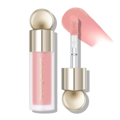 Miniatura 12 de KYDA Iluminador líquido, brillo natural con tinte, acabado sedoso y duradero, cobertura ligera y cremosa de seda, maquillaje para realzar el rostro