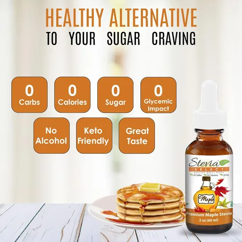 Miniatura 3 de Stevia Drops Butterscotch, Irish Cream, & Maple Stevia Select Keto Coffee Sugar-Free Stevia Flavors Bundle (3) Pack