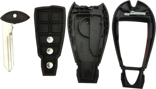 Miniatura 3 de Reemplazo para llavero remoto de entrada sin llave compatible con Chrysler Town and Country 2008-2015 Dodge Grand Caravan (3 botones)