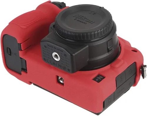 Miniatura 9 de Funda de cámara para Nikon Z6 Z6II Z7 Z7II - Funda protectora de silicona para DSLR, jaula desmontable, a prueba de golpes, a prueba de polvo (rojo)